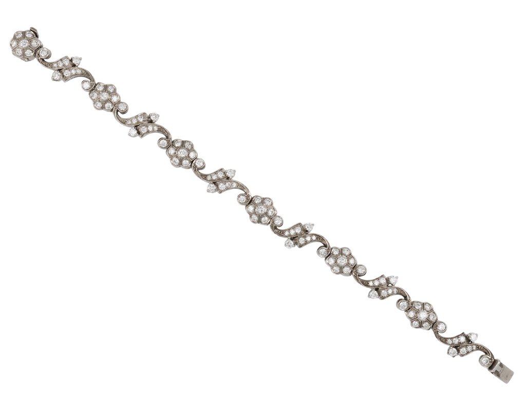 Tiffany & Co. diamond bracelet, American hatton garden