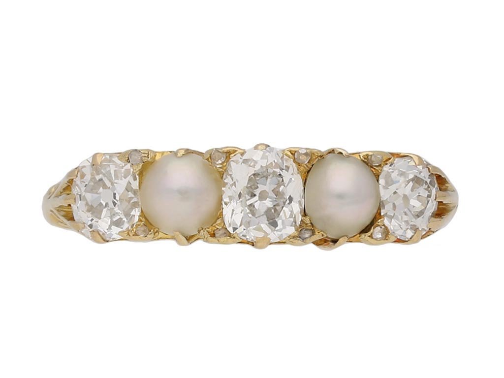  antique pearl diamond ring hatton garden berganza