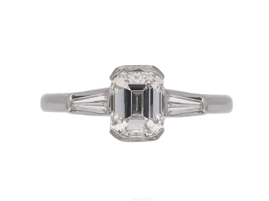 vintage engagement diamond ring berganza hatton garden