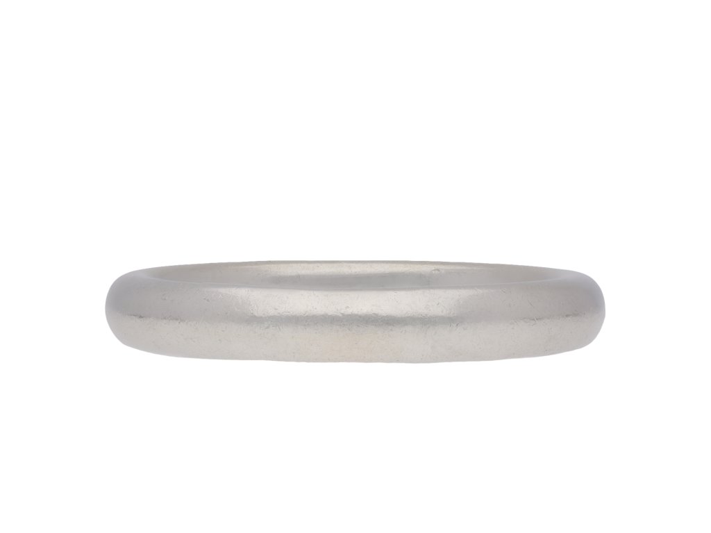 Platinum wedding band, circa 1925 hatton garden
