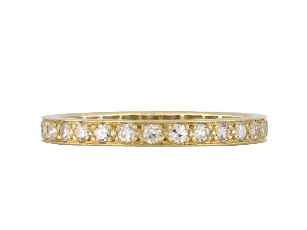 Diamond set eternity ring, circa 1945 hatton garden