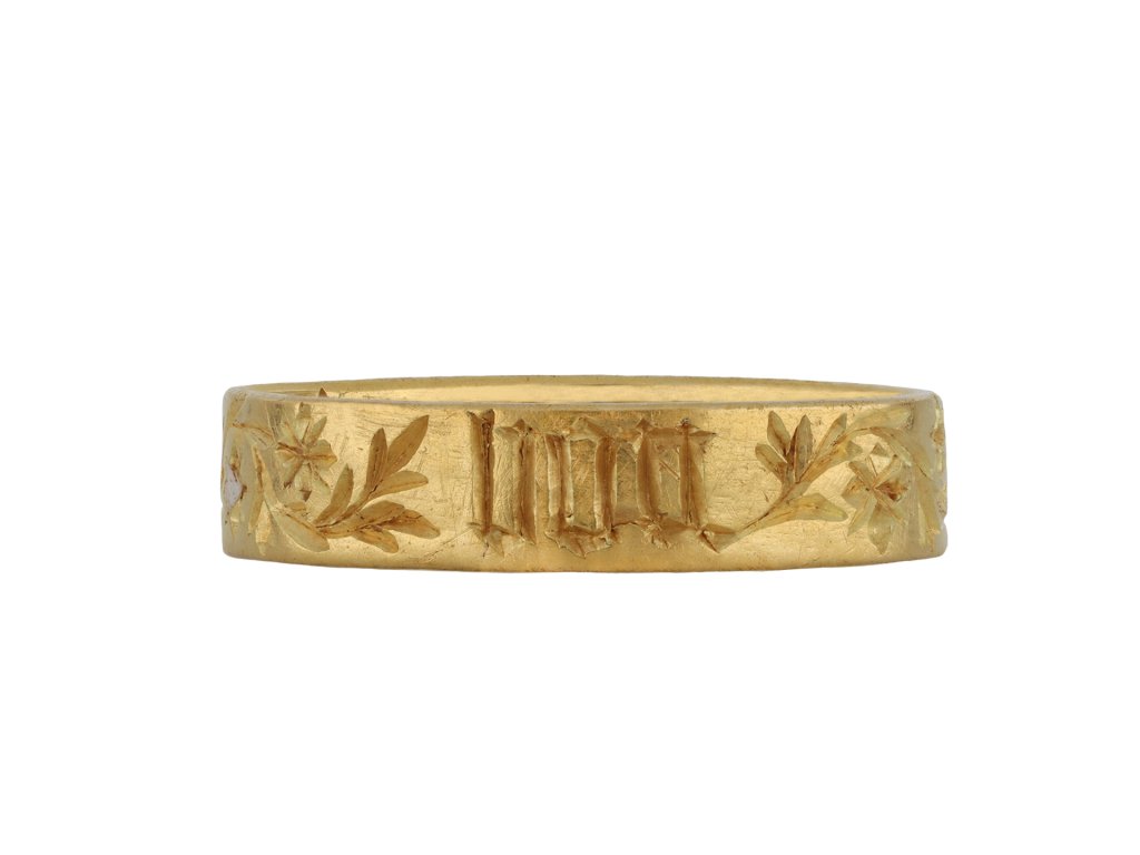 Late Medieval Engraved Posy Ring, 'For Good Love hatton garden