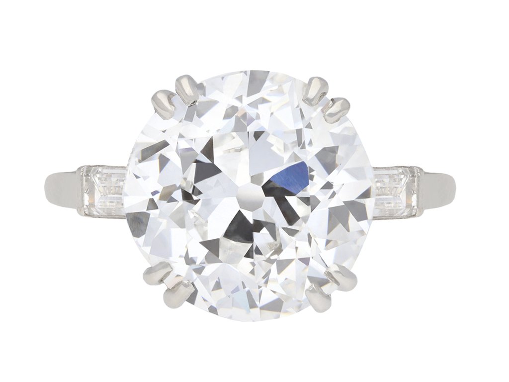 Boucheron old cut diamond ring, circa 1925. Hatton Garden