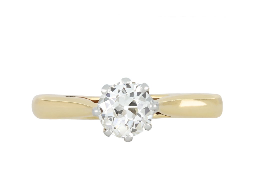 Edwardian diamond solitaire ring, circa 1910 hatton garden