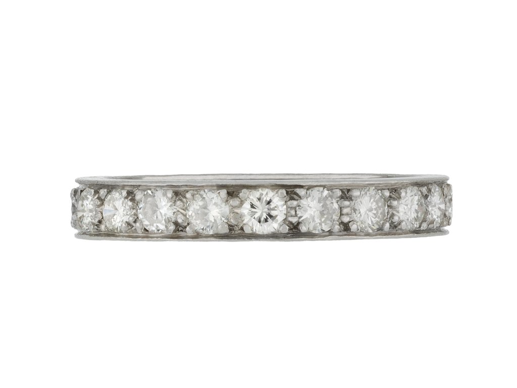 Diamond eternity ring, circa 1935 hatton garden