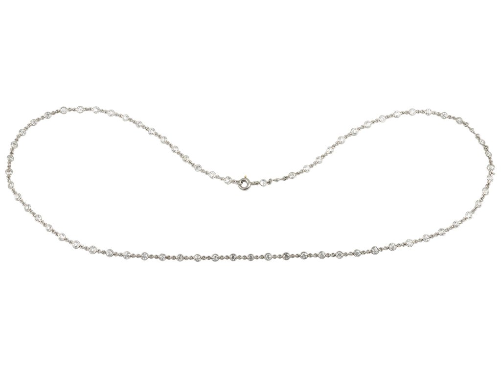 Diamond set chain, circa 1950.