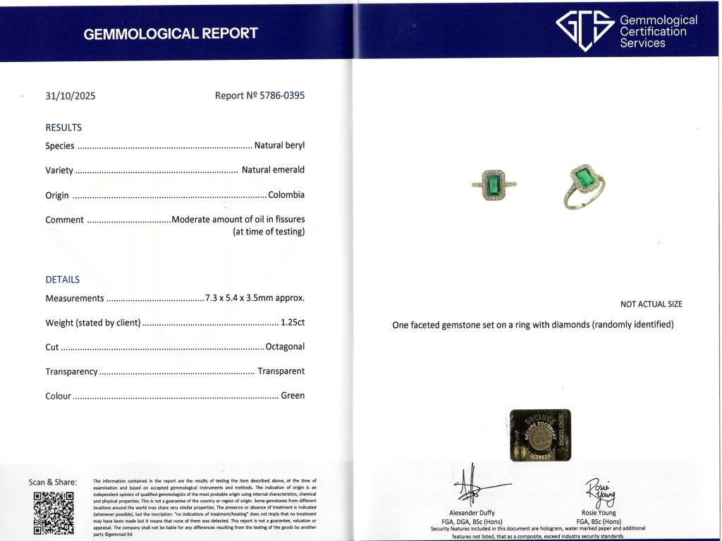 Colombian emerald and diamond coronet cluster, circa 1925.