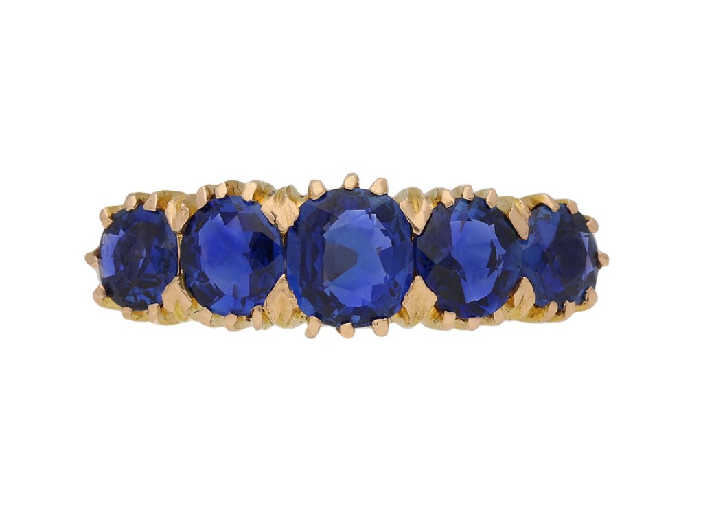 antique sapphire ring berganza hatton garden