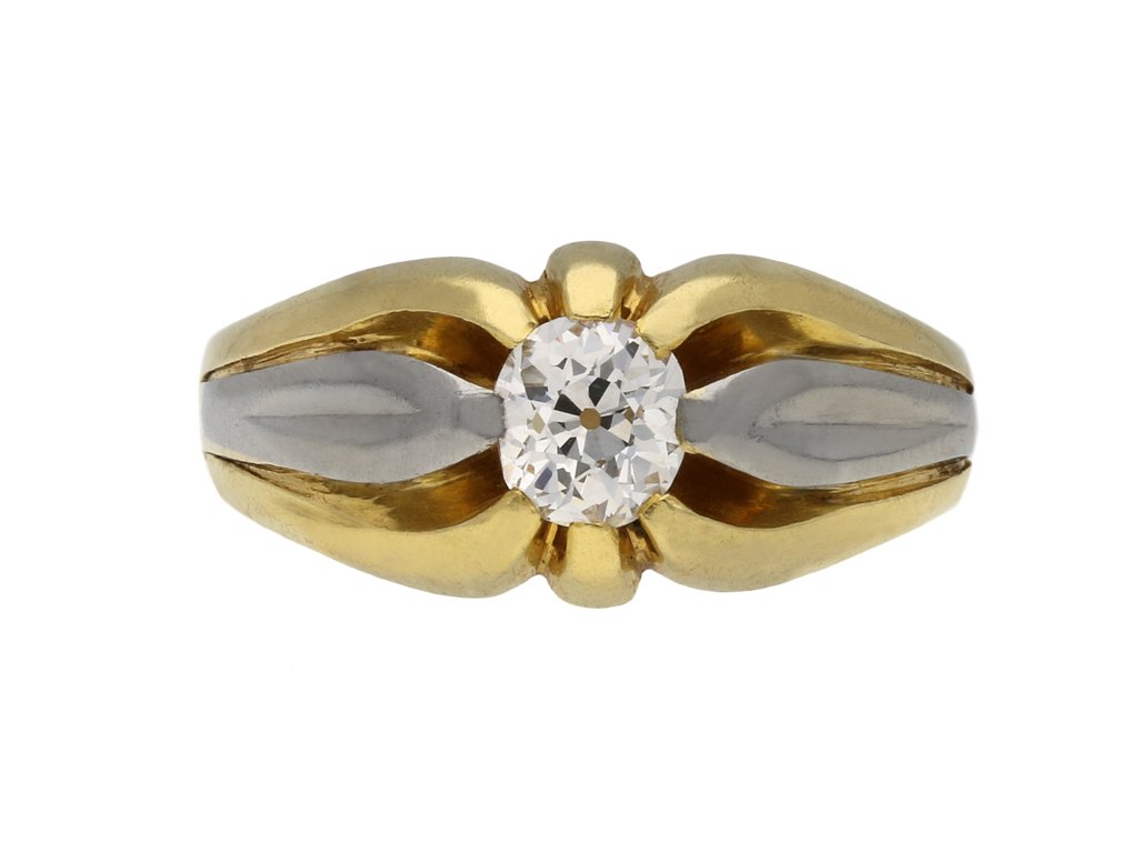 Solitaire cushion shape diamond ring berganza hatton garden