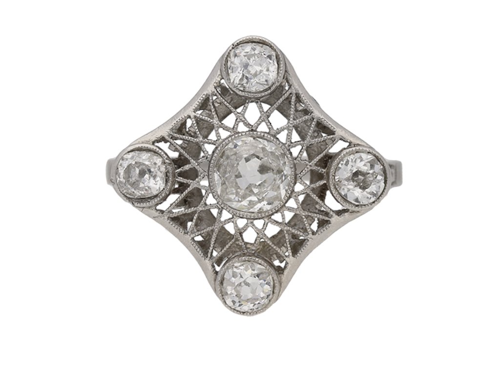  antique diamond ring berganza hatton garden