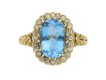 aquamarine diamond coronet cluster ring berganza hatton garden