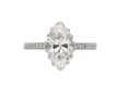 Antique marquise solitaire diamond ring berganza hatton garden