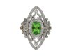 Demantoid garnet diamond dress ring berganza hatton garden