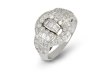Art Deco diamond ring, American, circa 1935. 