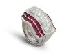 Tiffany & Co. Art Deco cocktail ring, American, circa 1935. 