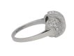 Art Deco cocktail ring, circa 1935.