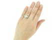 Art Deco cocktail ring, circa 1935.