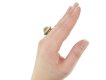 front view Oscar Heyman diamond sapphire ring hatton garden berganza