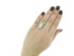 Art Deco three stone diamond cluster ring berganza hatton garden
