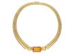 vintage citrine diamond necklace hatton garden berganza