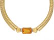 vintage citrine diamond necklace hatton garden berganza