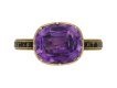 Amethyst memorial ring for the Right Honourable George Grenville 