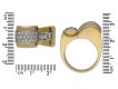 Diamond cocktail ring berganza hatton garden