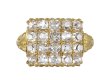 Antique four row diamond ring Henry Griffith & Sons hatton garden