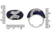 front vintage diamond sapphire cocktail ring hatton garden berganza