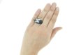front vintage diamond sapphire cocktail ring hatton garden berganza