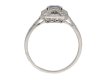 art deco sapphire diamond ring berganza hatton garden