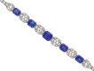 Art Deco sapphire and diamond bracelet berganza hatton garden
