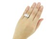  vintage Cluster diamond ring berganza hatton garden 