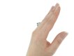 vintage Emerald diamond cocktail ring berganza hatton garden