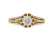 Vintage solitaire diamond ring berganza hatton garden