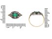 Georgian emerald and diamond ring berganza hatton garden