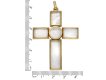 Rock crystal and gold cross berganza hatton garden