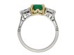 Antique emerald and diamond ring berganza hatton garden