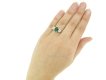 Antique emerald and diamond ring berganza hatton garden