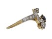 Edwardian sapphire and diamond snake ring berganza hatton garden