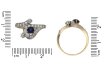 Edwardian sapphire and diamond snake ring berganza hatton garden