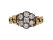 antique diamond cluster ring berganza hatton garden