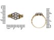 front antique diamond cluster ring berganza hatton garden