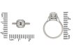  antique diamond engagement ring berganza hatton garden