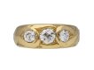 Victorian three stone diamond ring berganza hatton garden