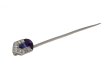 Cartier sapphire, amethyst and diamond pin berganza hatton garden