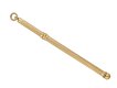 Yellow gold swizzle stick berganza hatton garden