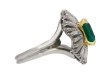 Boucheron Colombian emerald diamond ring berganza hatton garden