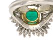 Boucheron Colombian emerald diamond ring berganza hatton garden