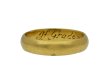 Gold posy ring If Grace unite love will be right hatton garden